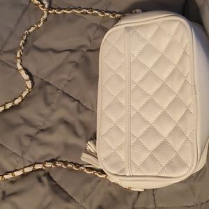 Cute white purse